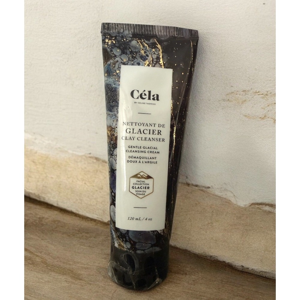 Cela GLACIER Clay Cleanser Gentle Glacial Cleansing Cream  4 oz 120ml NEW SEALED
